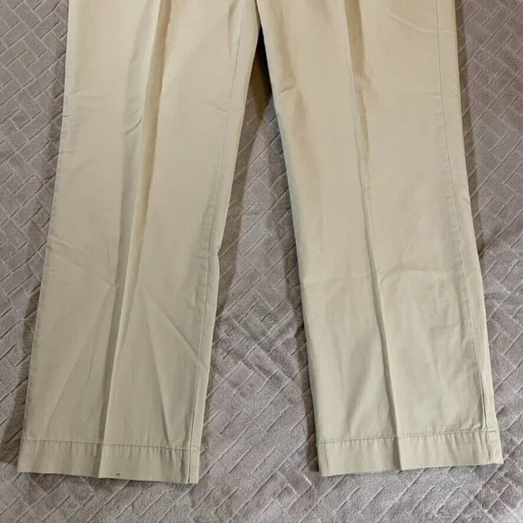 Polo Ralph Lauren Mens 38 Khaki Dress Pants Beige Classic Fit Straight Prep Golf - Picture 3 of 11
